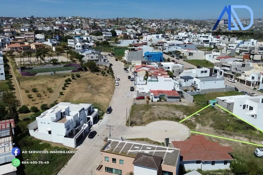 Terreno en venta en uno de los mejores fraccionamientos de Rosarito.