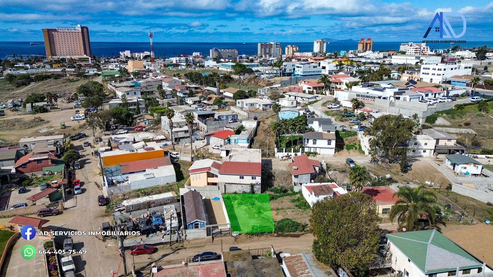 Oportunidad terreno en venta en Rancho Altamira Playas de Rosarito